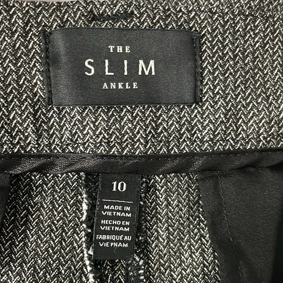 White House Black Market The Slim Ankle Pattern Pants - Picture 6 of 9